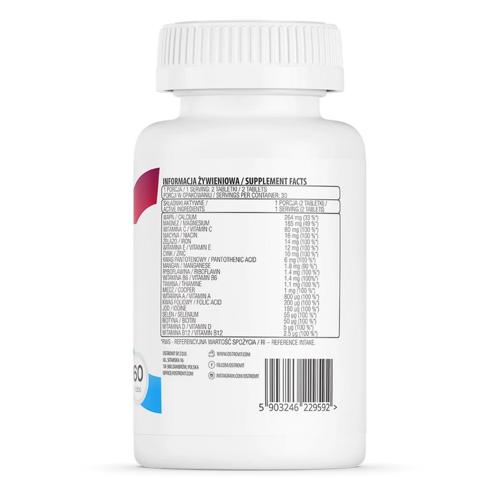 OstroVit 100% Vit&Min 90 Comprimidos