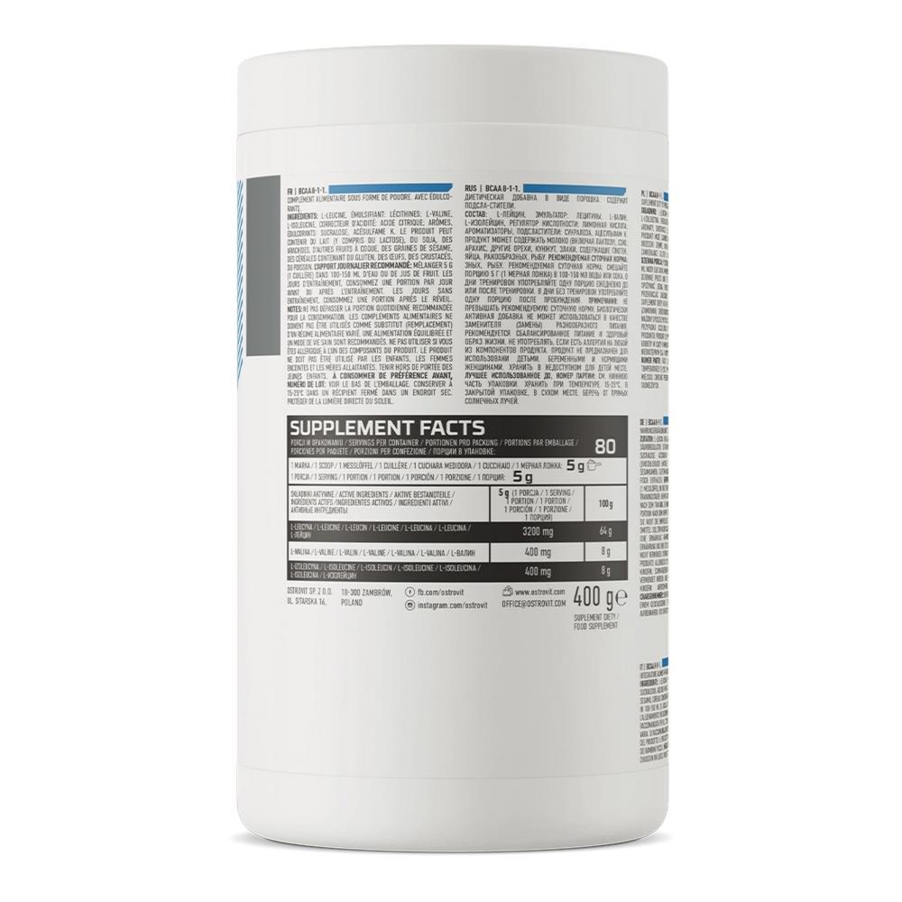 BCAA 8-1-1 Ostrovit Lemon 400 g