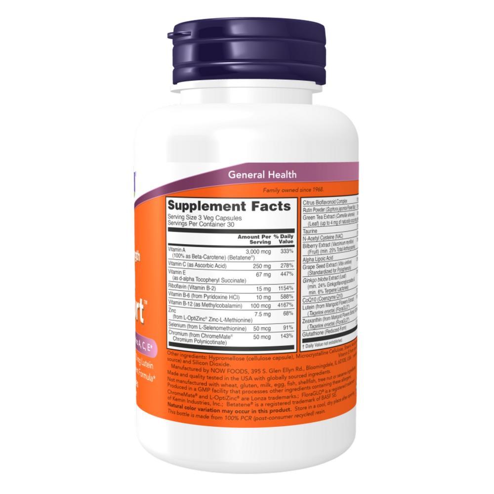 Ocu Support Clinical Strength Now Foods 90 Capsules