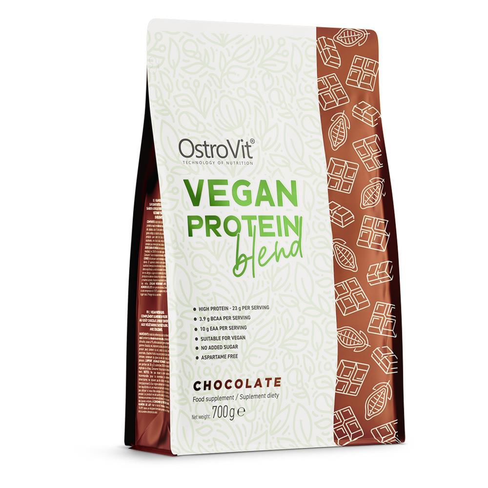 Vegan Protein Blend Sabor Chocolate Ostrovit 700g