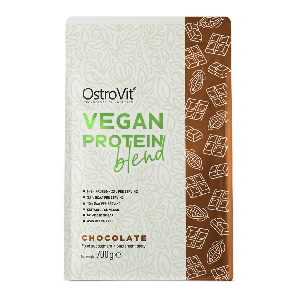 Vegan Protein Blend Sabor Chocolate Ostrovit 700g