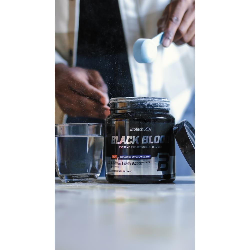 Black Blood NOX+ Blue Grape Pre-Workout BioTech USA 330g
