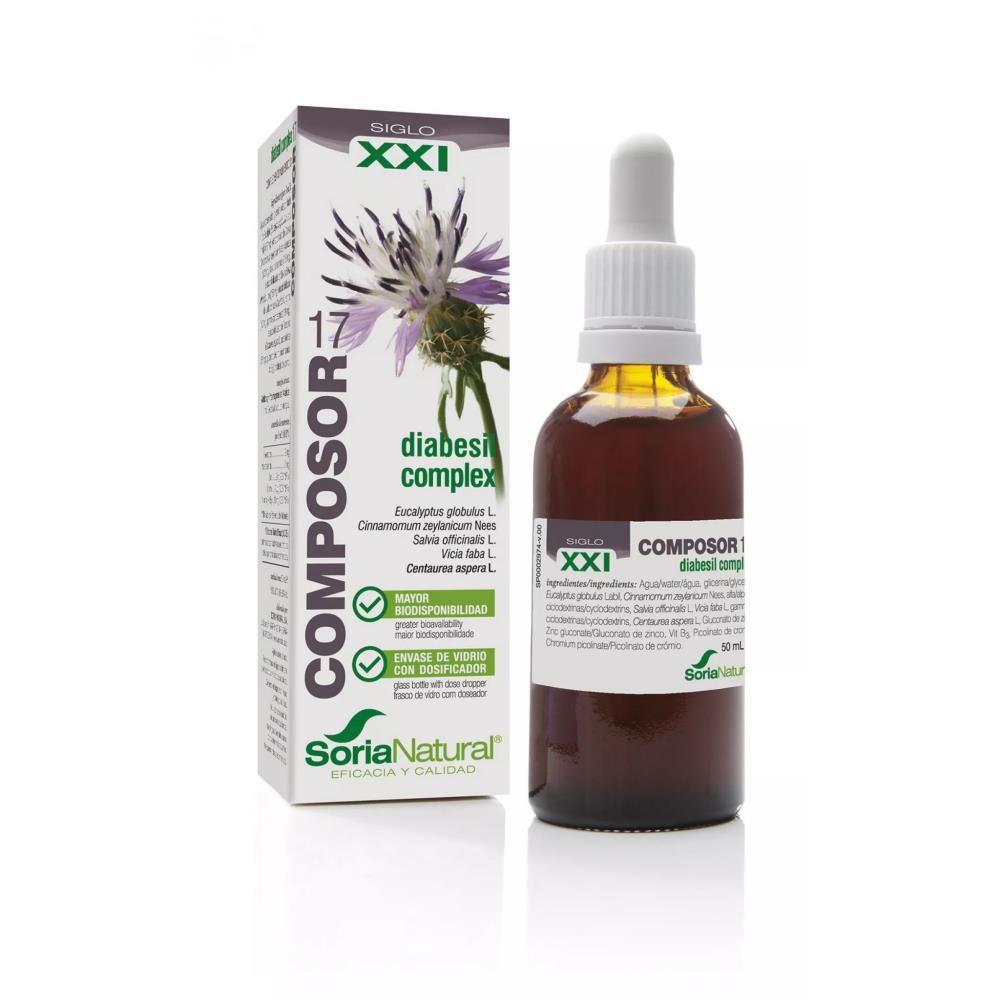 Composor 17 Diabesil Complex Soria Natural 50ml