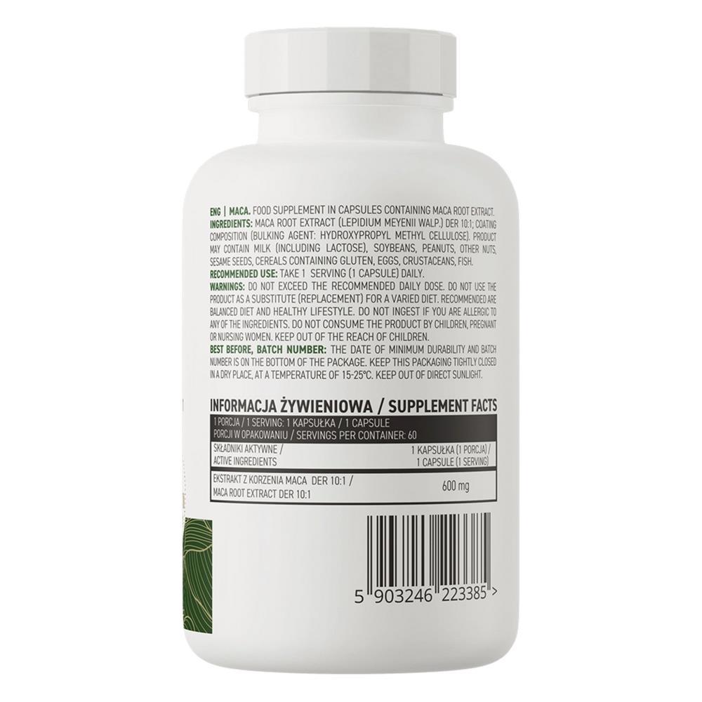 Maca 600mg Ostrovit 60 Cápsulas