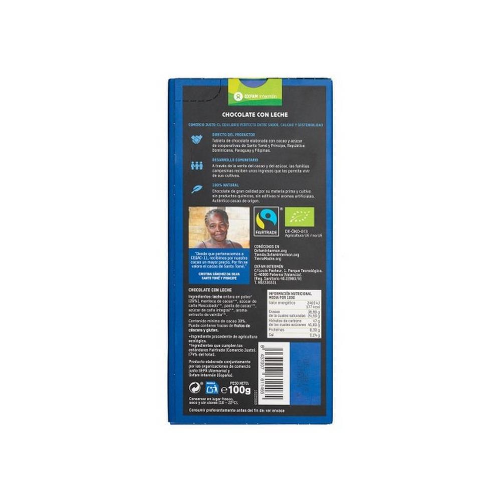 Chocolate Com Leite Cremoso Bio Tierra Madre 100g