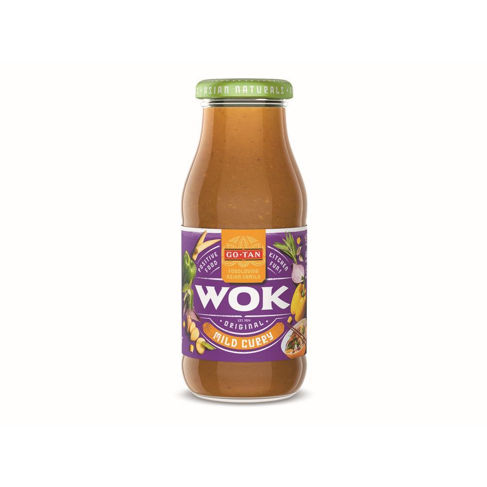 Go Tan Mild Curry Wok Sauce 240ml