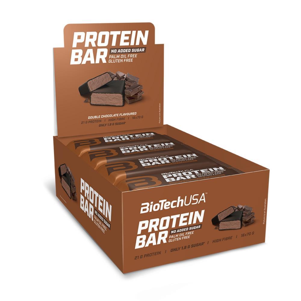 Protein Bar Double Chocolate BioTech USA 70g