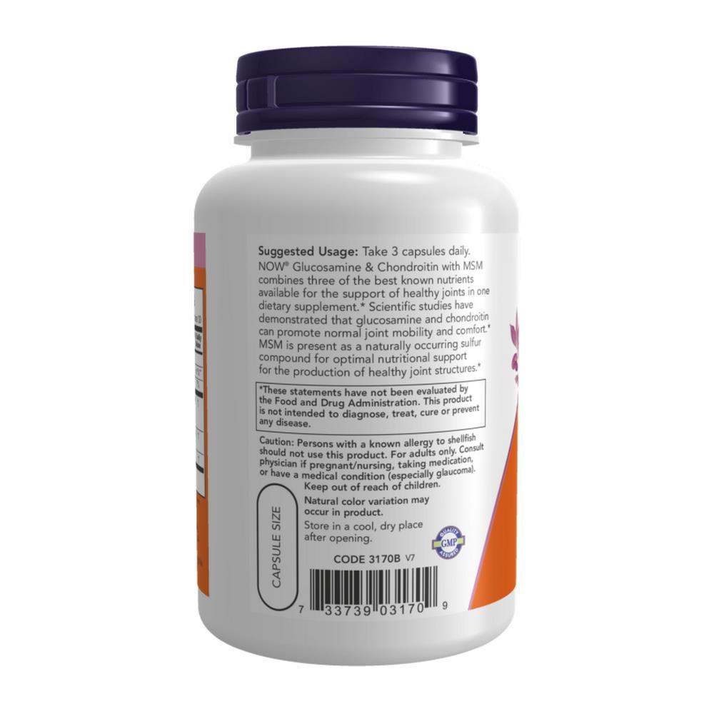 Glucosamina Condroitina Com MSM 90 Cápsulas