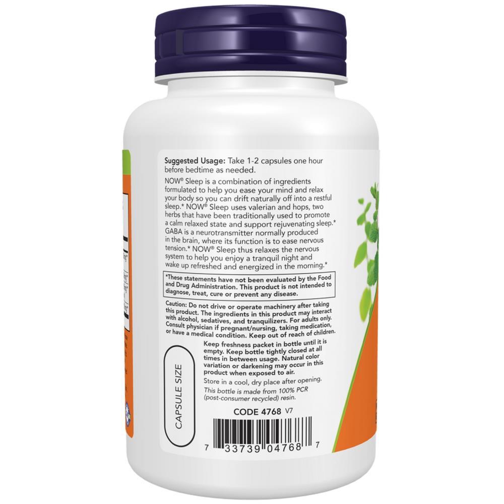 Sleep Now Foods 90 Cápsulas Vegetais