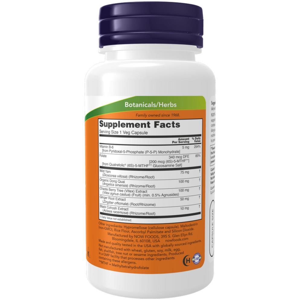 Female Balance Now Foods 90 Cápsulas