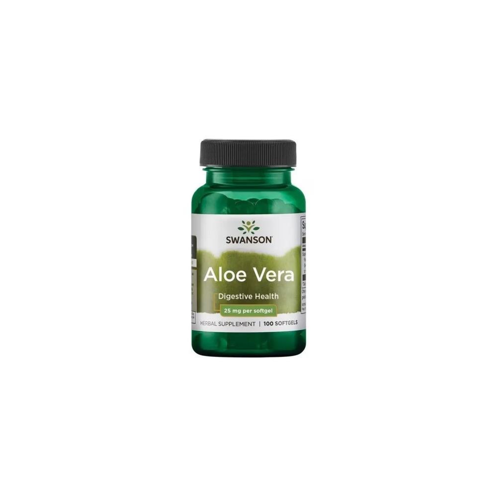 Aloe Vera 25mg Swanson 100 Cápsulas