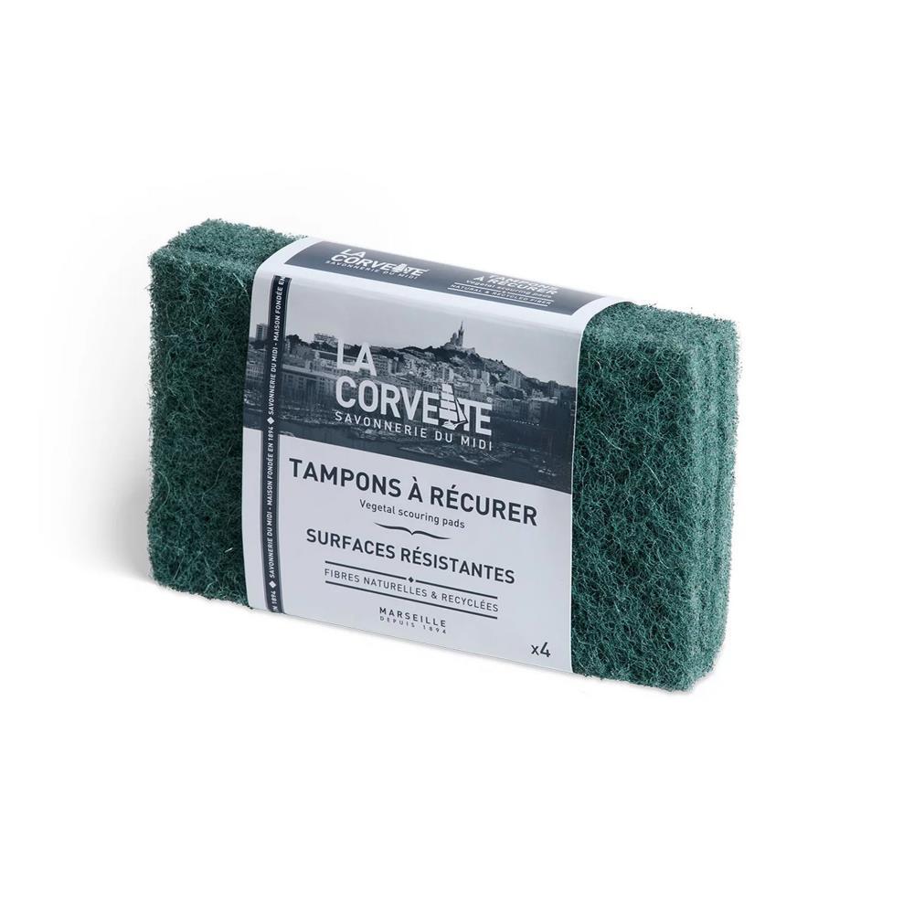 Esfregão De Fibra Natural E Reciclada 4 Unidade