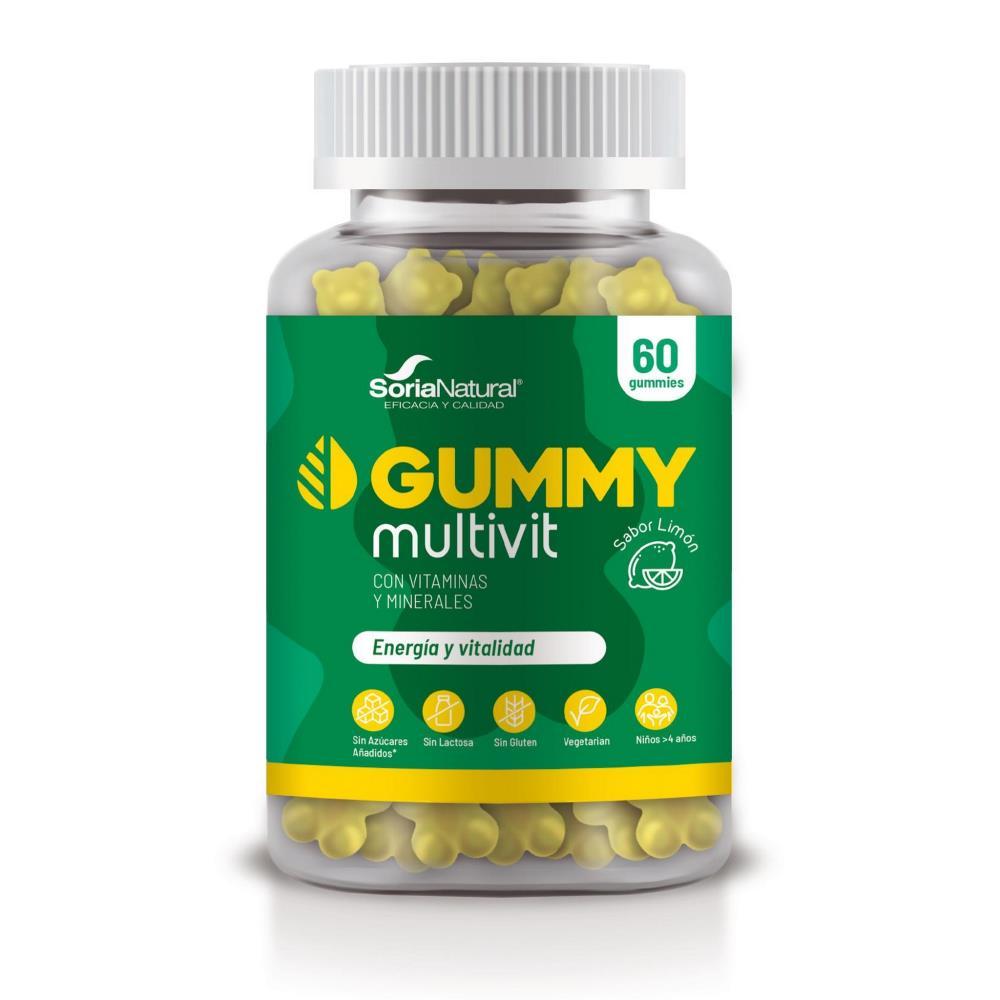 Gummies Multivit Soria Natural 60 Gomas