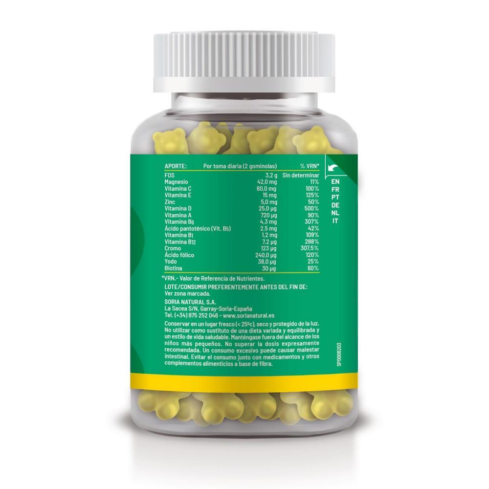 Gummies Multivit Soria Natural 60 Gomas