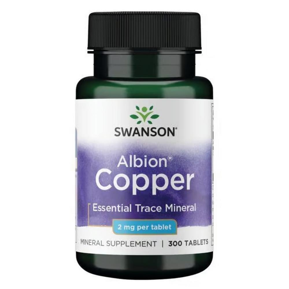 Albion Copper 2mg Swanson 300 Comprimidos