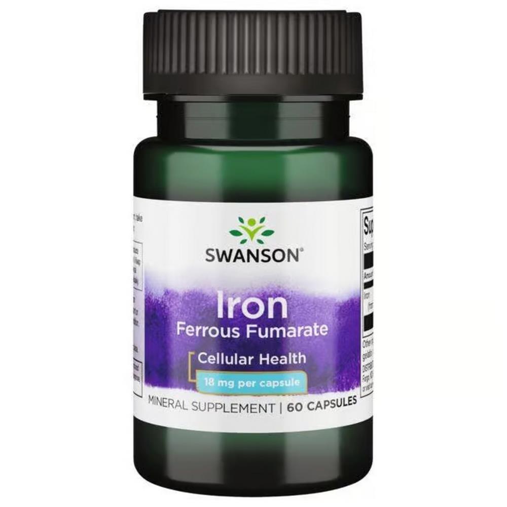 Iron 15mg Swanson 60 Cápsulas