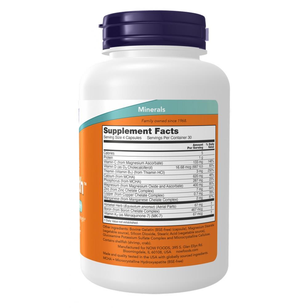 Bone Strength Now Foods 240 Cápsulas