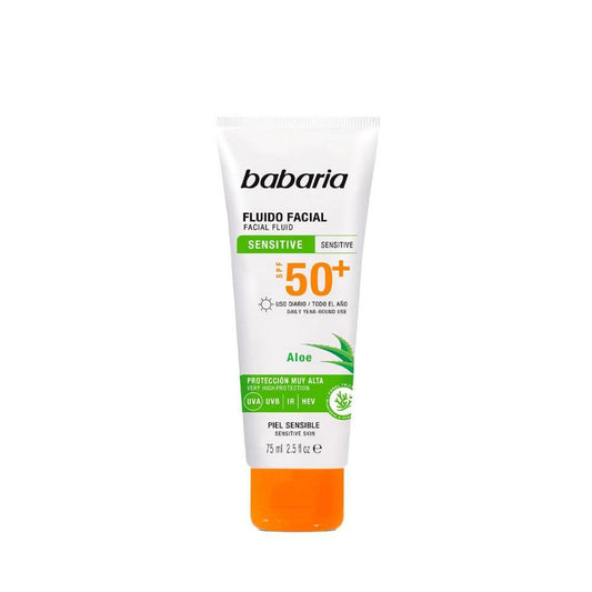 Protetor Solar Babaria Pele Sensível SPF50 75ml
