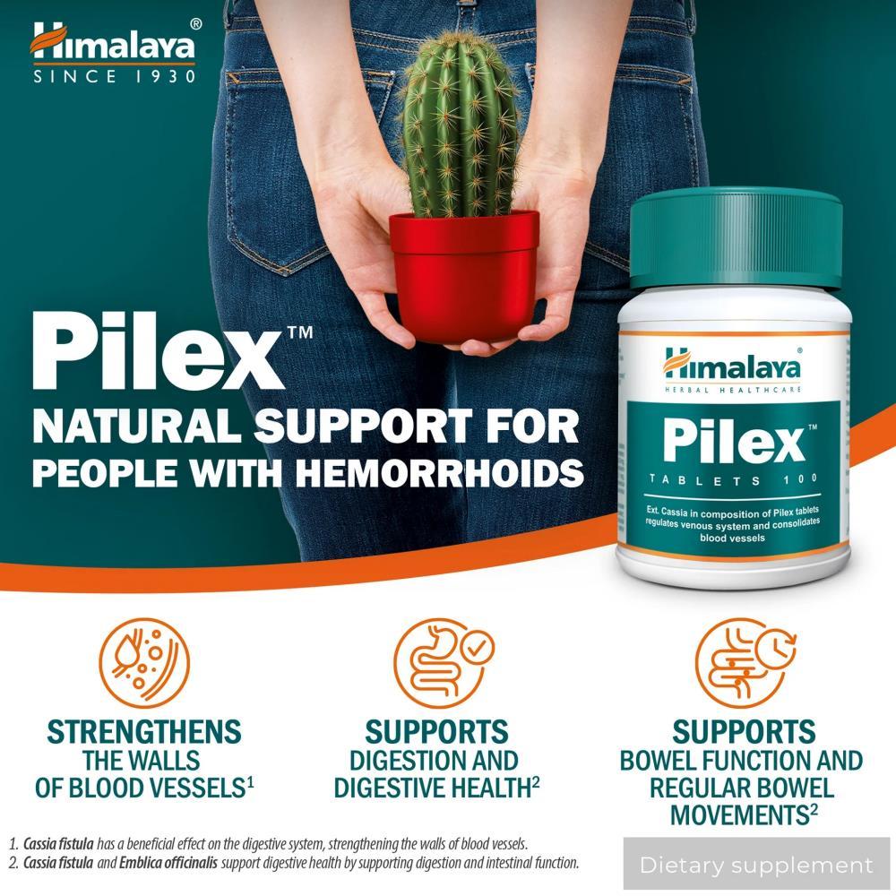 Pilex Himalaya 60 Comprimidos