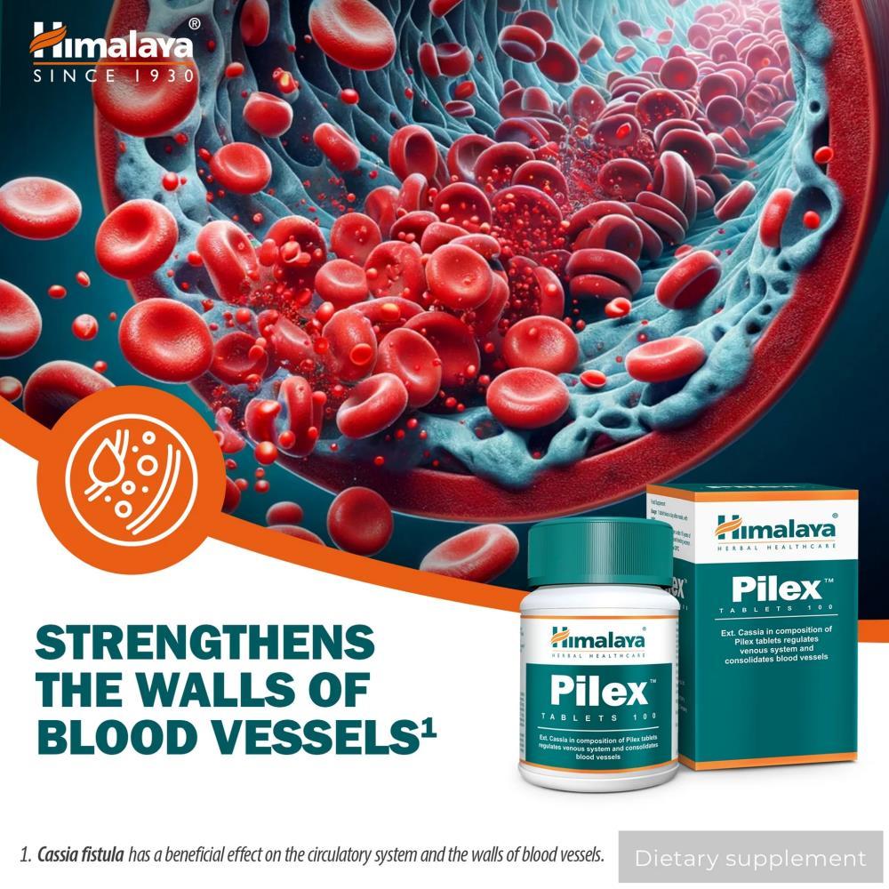 Pilex Himalaya 60 Comprimidos