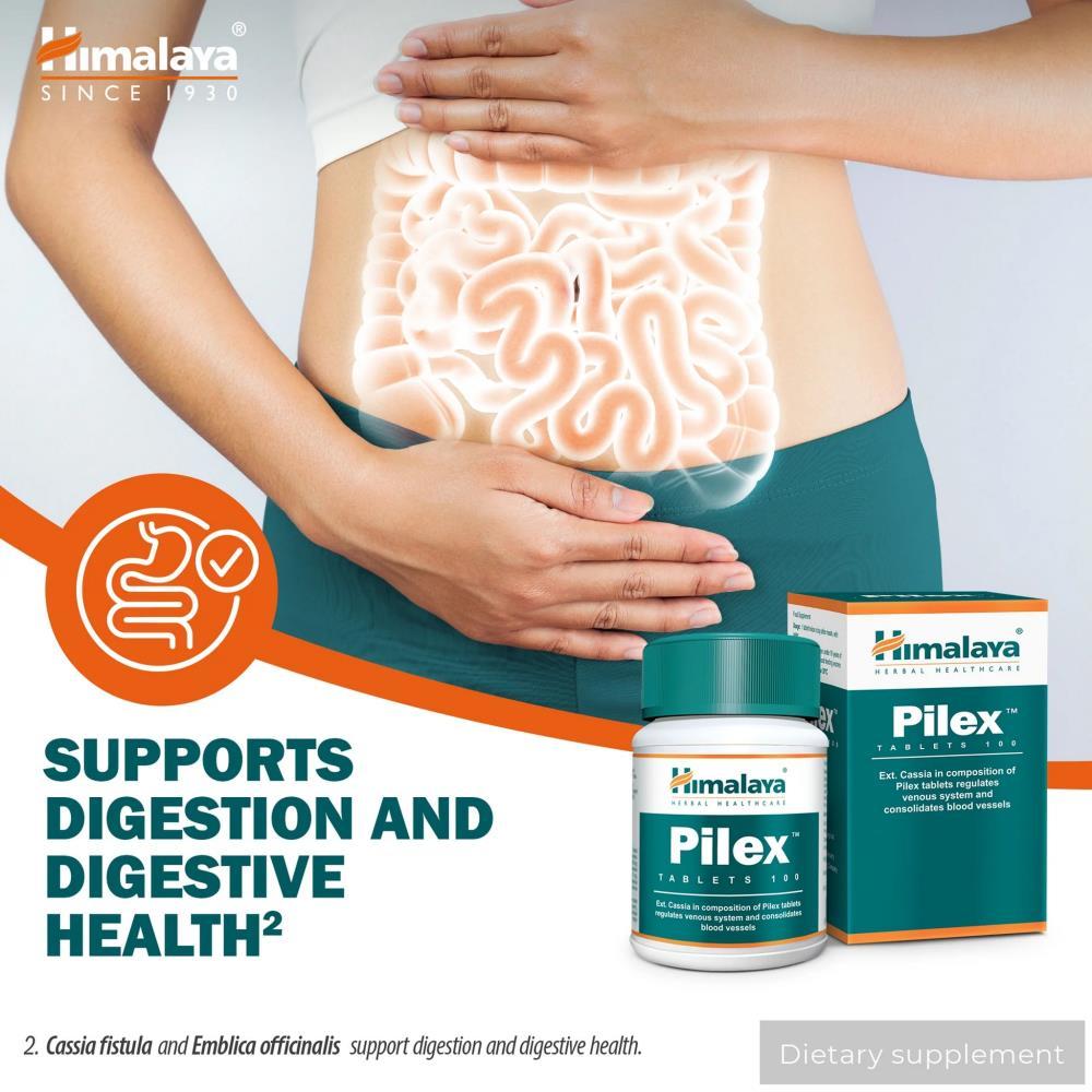 Pilex Himalaya 60 Comprimidos