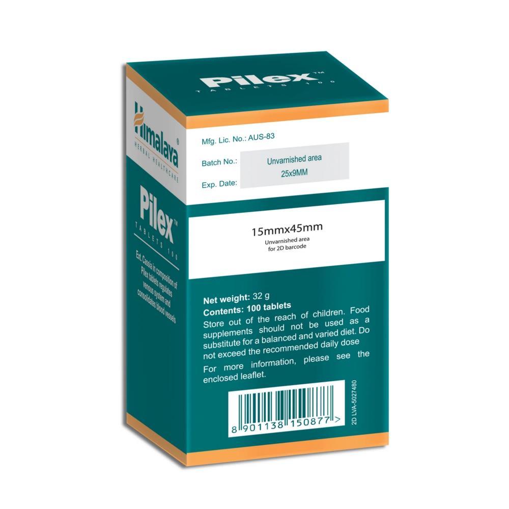 Pilex Himalaya 60 Comprimidos