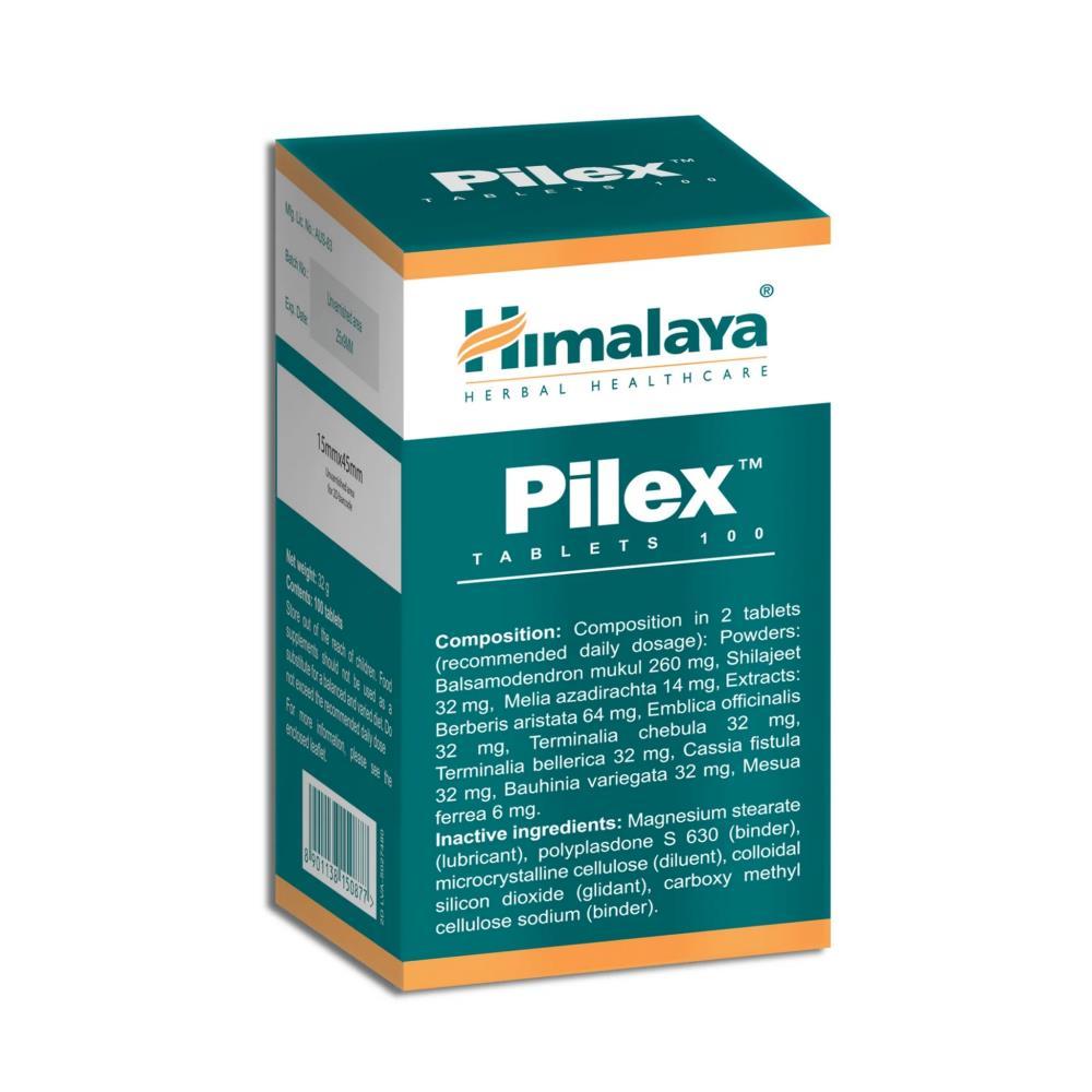 Pilex Himalaya 60 Comprimidos