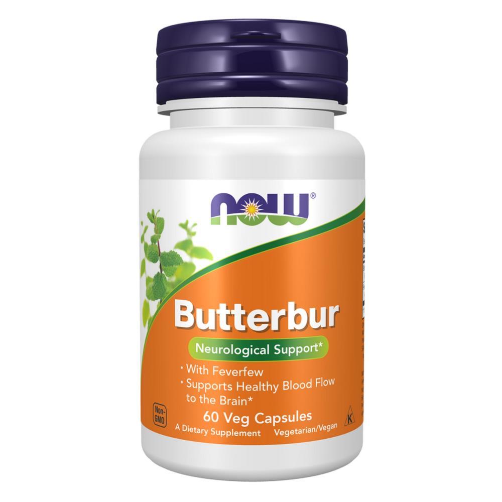Butterbur Now Foods 60 Cápsulas