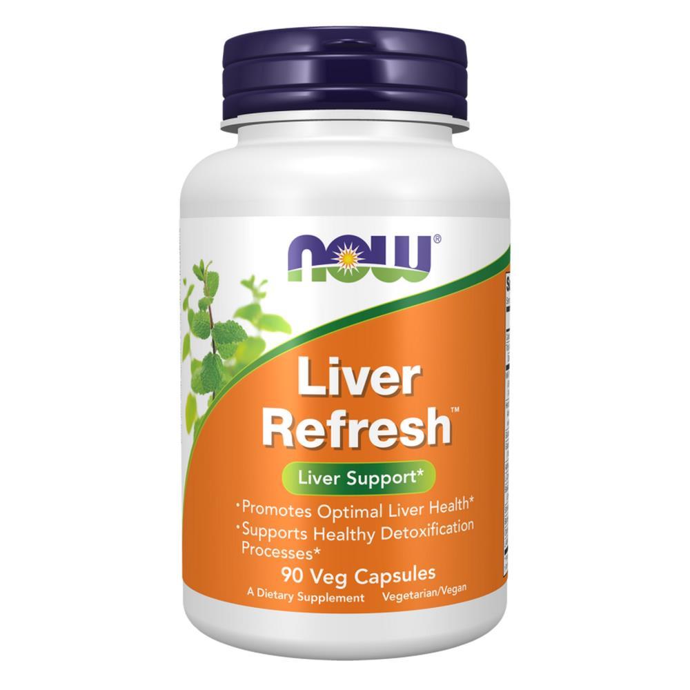 liver refresh Now Foods 90 Veg Cápsulas