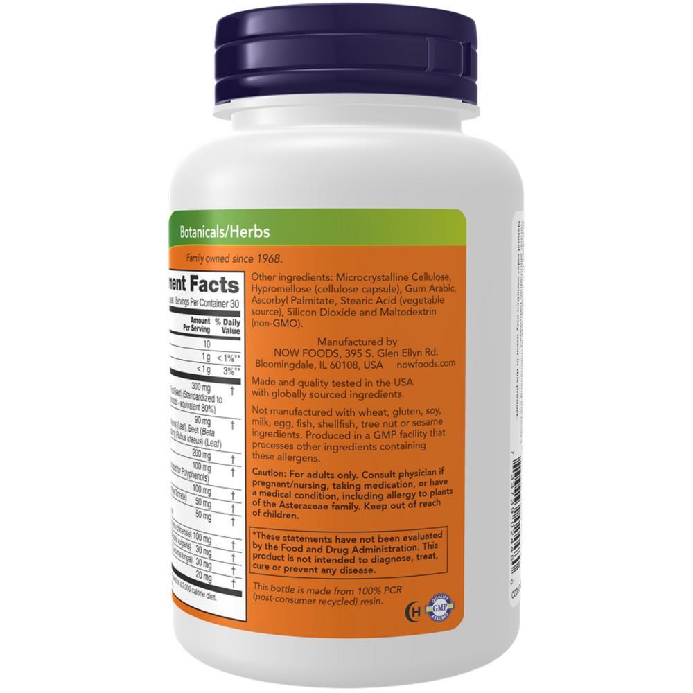 liver refresh Now Foods 90 Veg Cápsulas