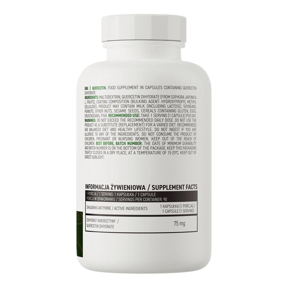 Quercetin 75mg Ostrovit 90 Cápsulas