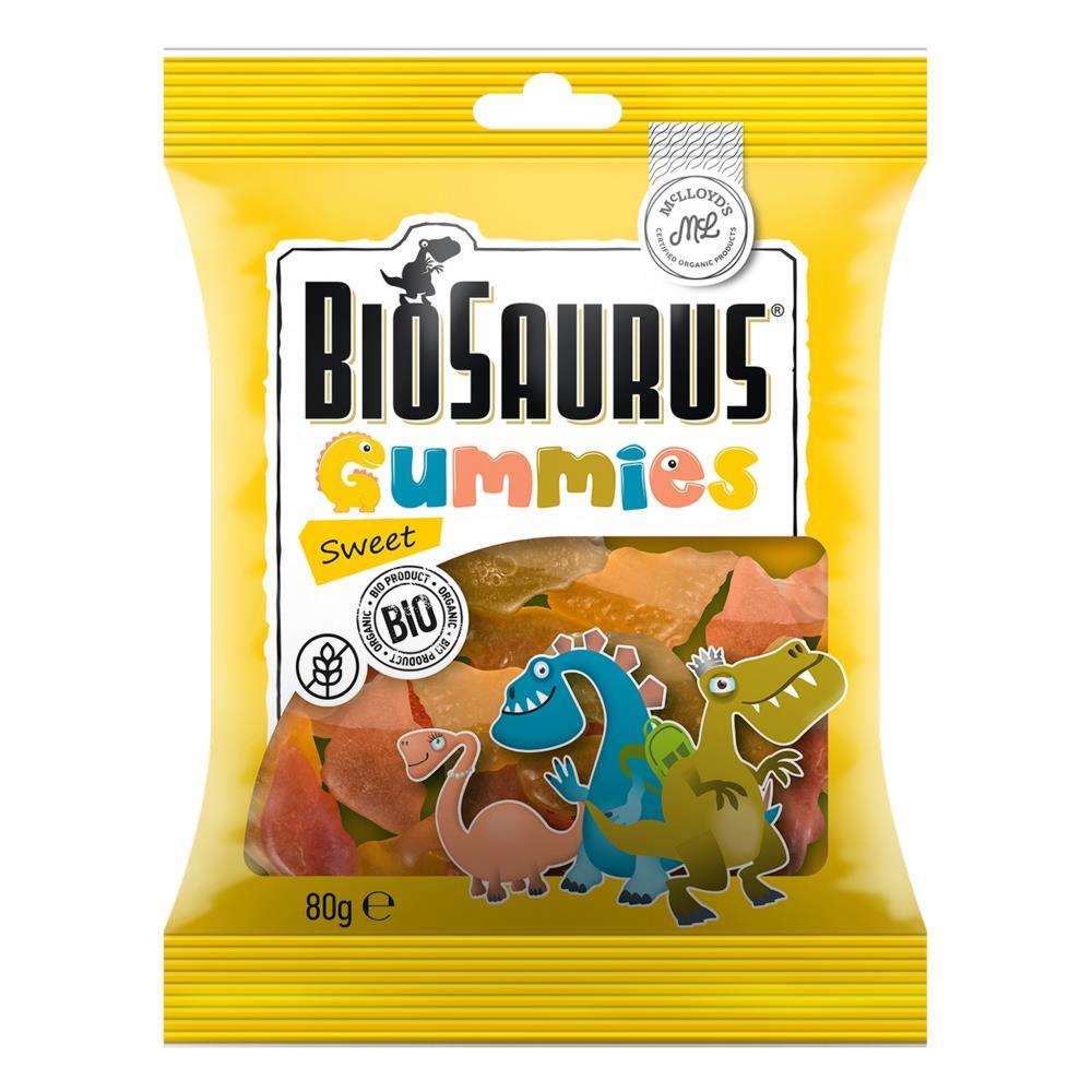 Gomas Doces Bio Biosaurus 80g