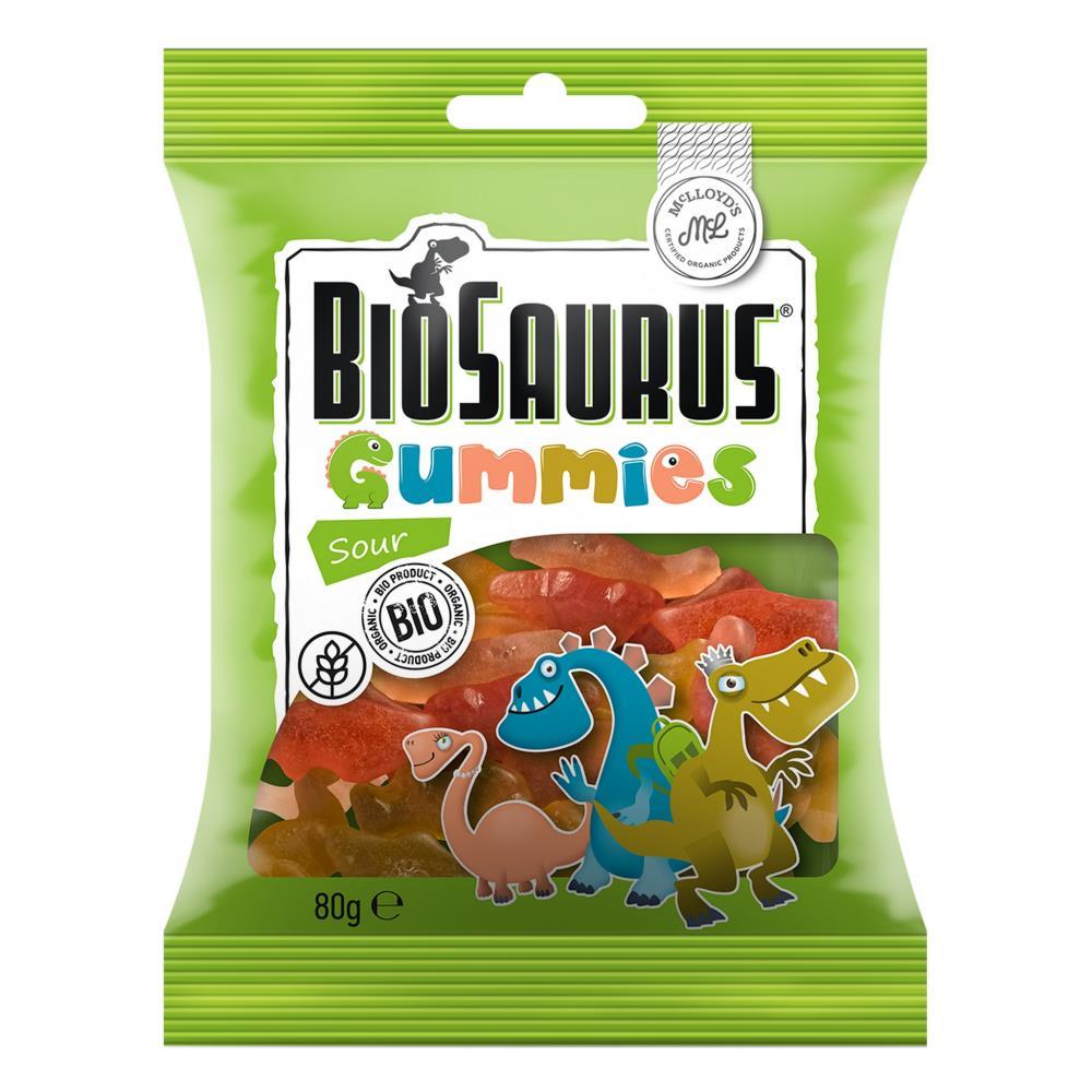 Gomas Ácidas Bio Biosaurus 80g