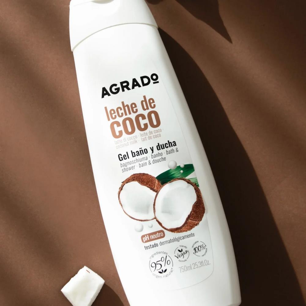 Gel de Banho Leite de Coco Argado 750ml
