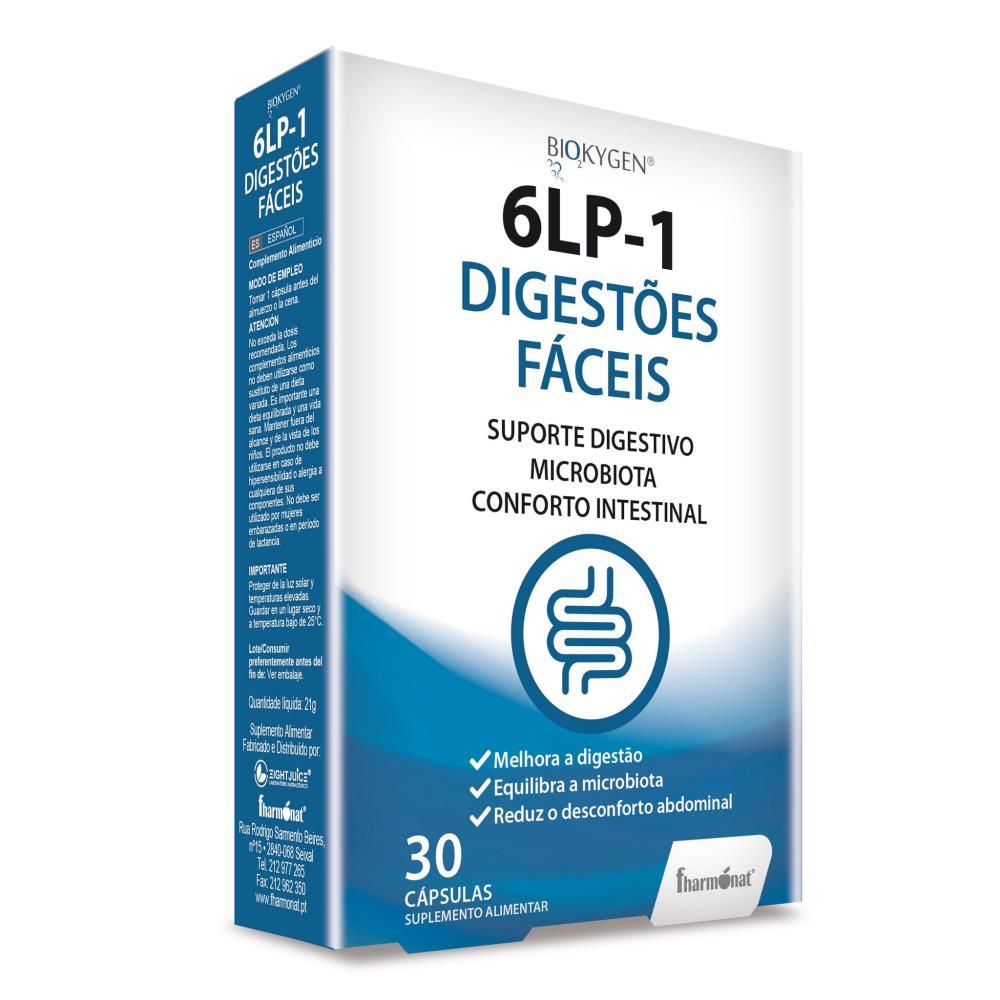 6Lp-1 Digestões Fáceis Biokygen 30 Cápsulas