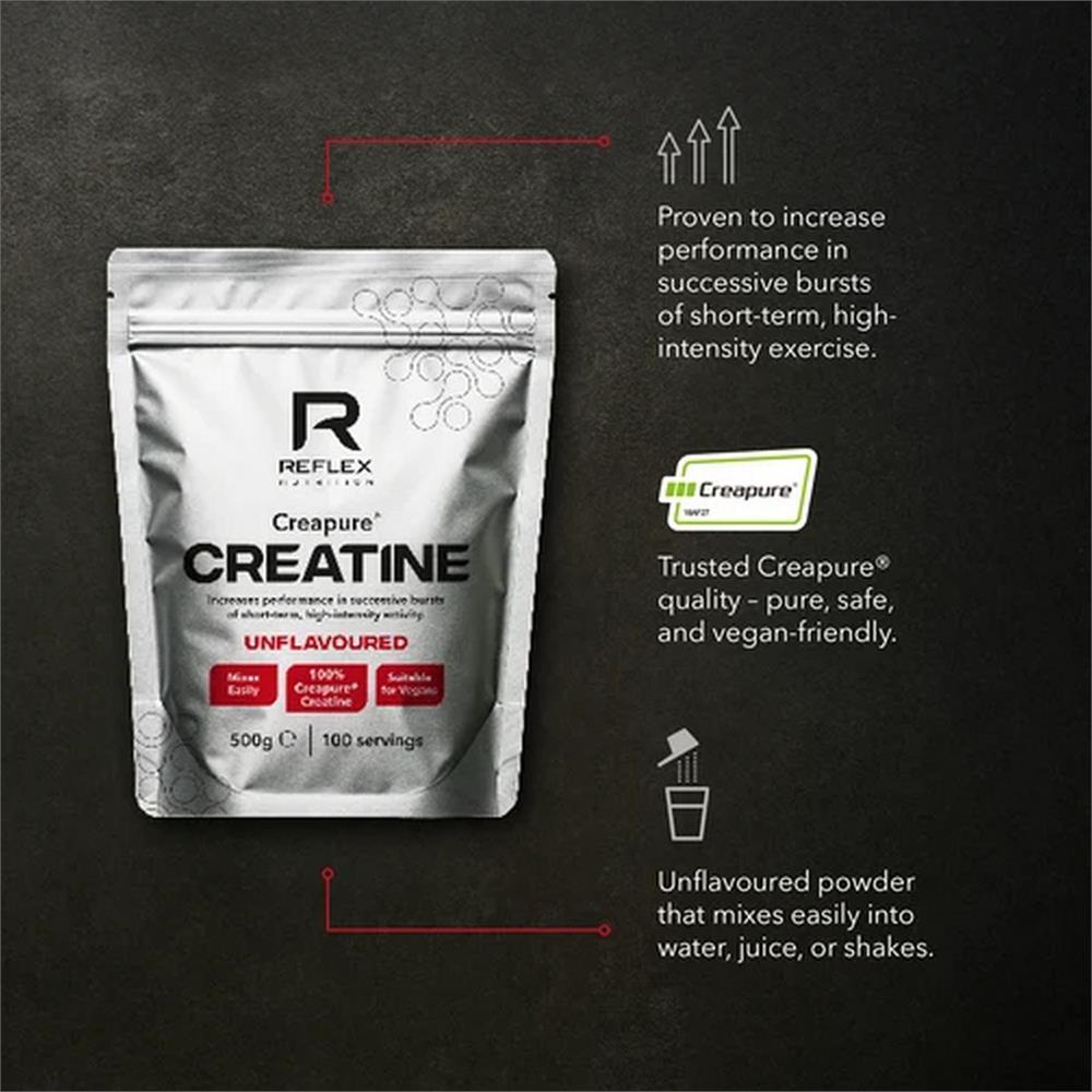 Creatina Creapure Em Pó Reflex 250g