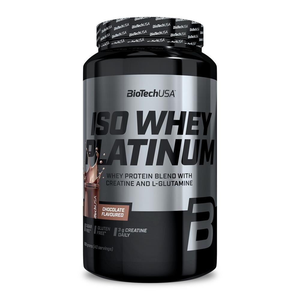 Iso Whey Platinum Chocolate BioTech USA 908g