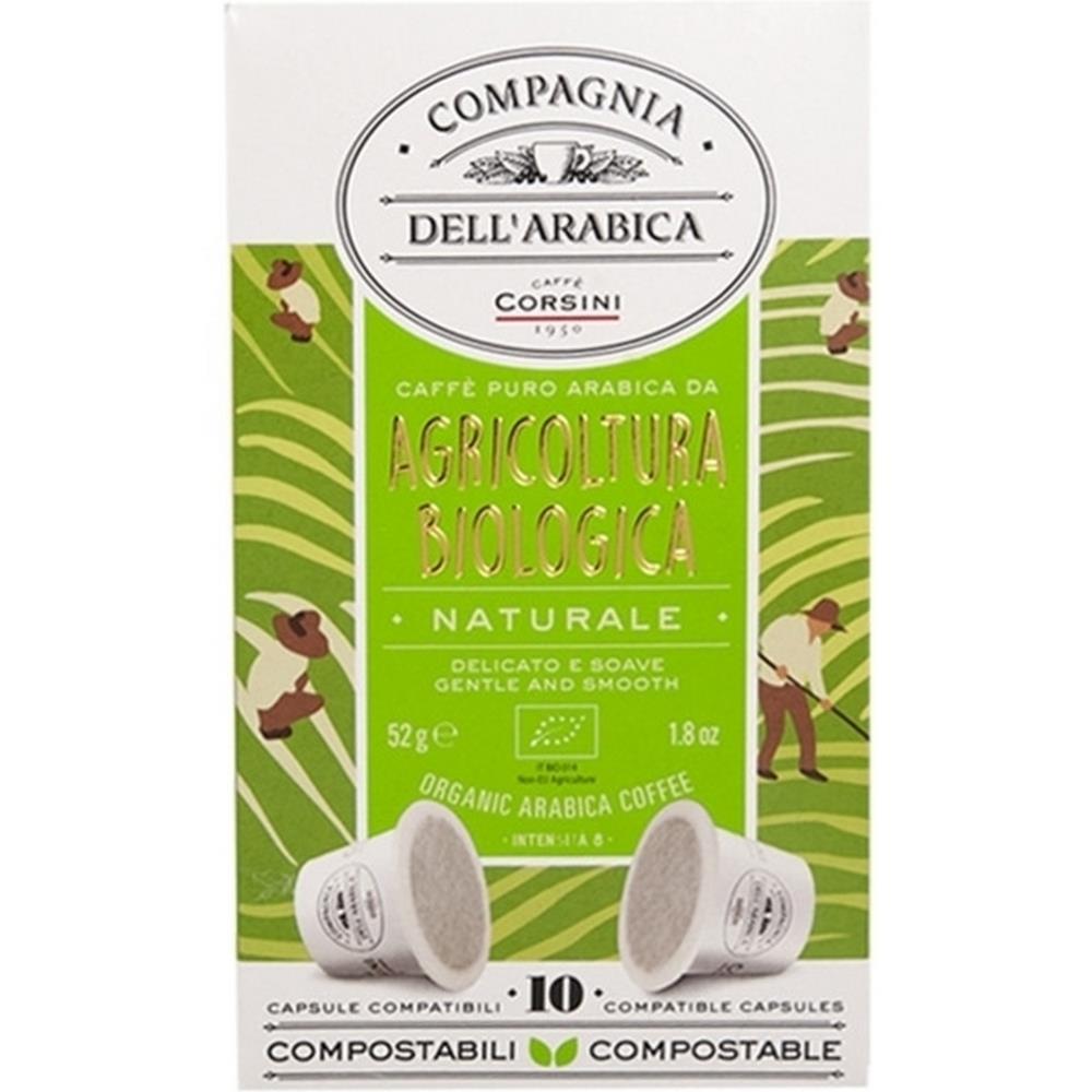 Café Capsulas Arabica Bio Compagnia dell''arabica 10 Un