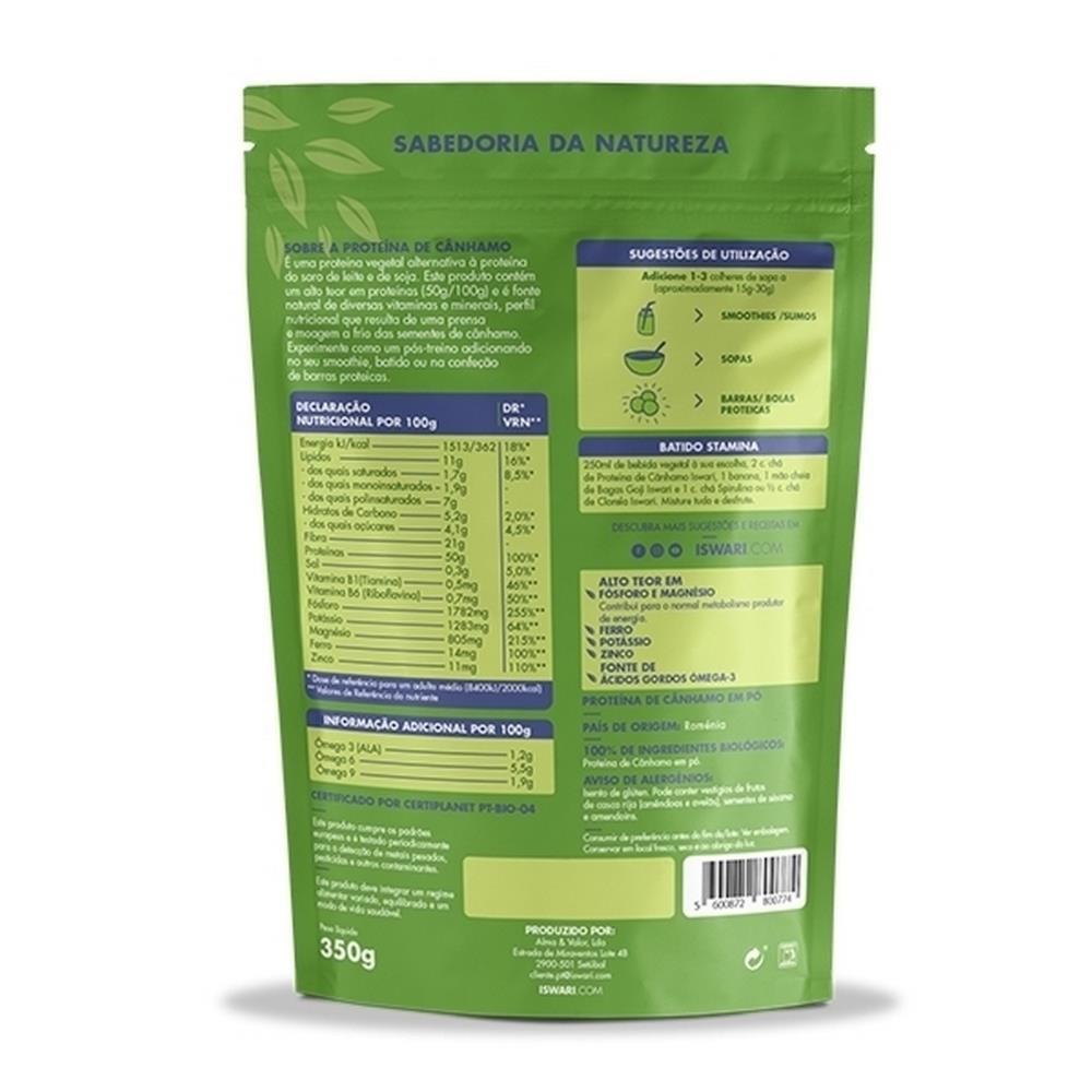 Iswari Hemp Protein Bio 350g