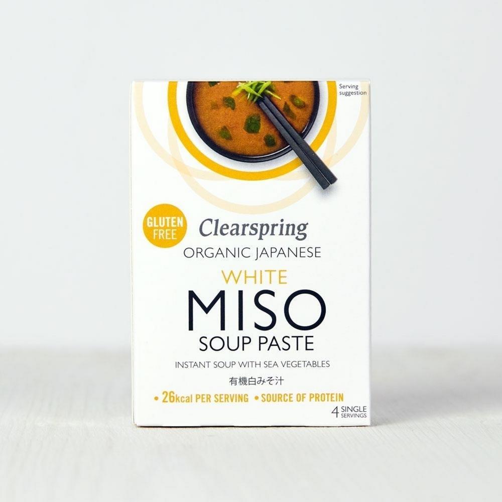 Clear Spring White Miso Soup With Algar Instantaneous Bio 60g