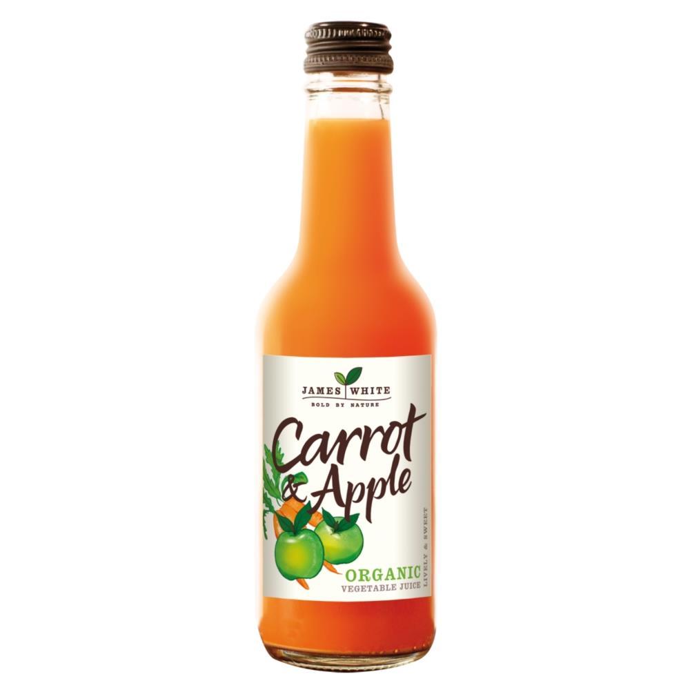 Carrot Apple Juice James White Bio 25ML