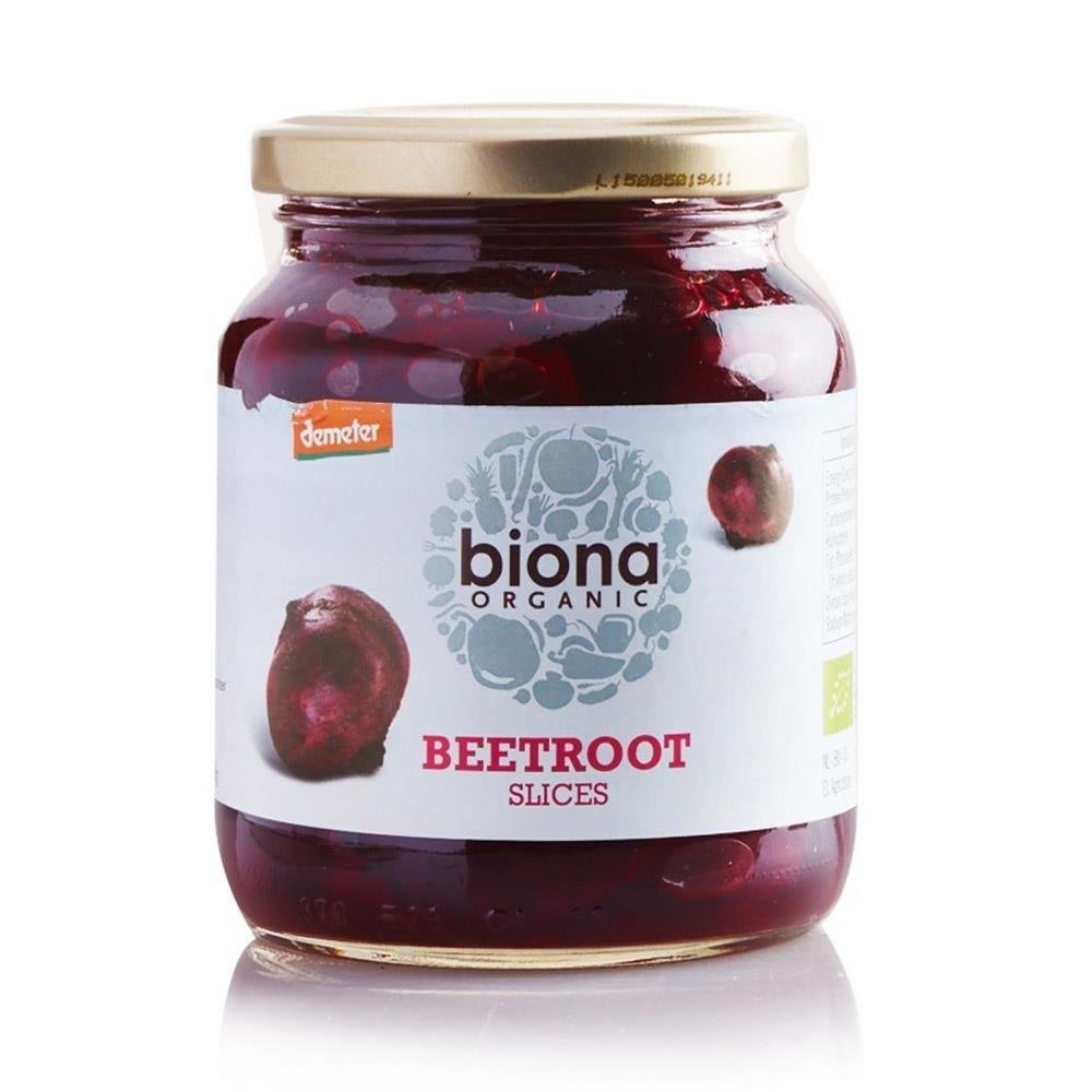 Biona Beterraba Fatias Bio Frasco 340G