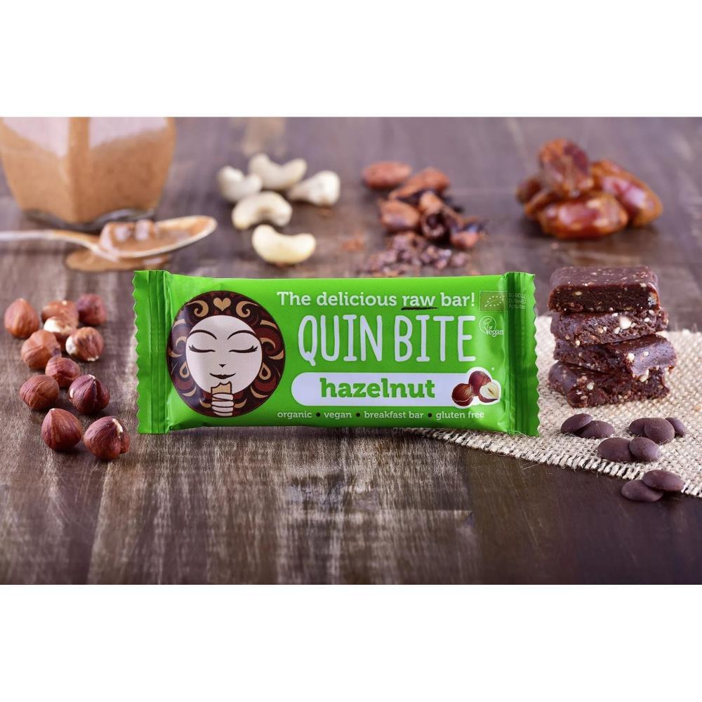 Quin Bite Bio Barra Avelã 30G
