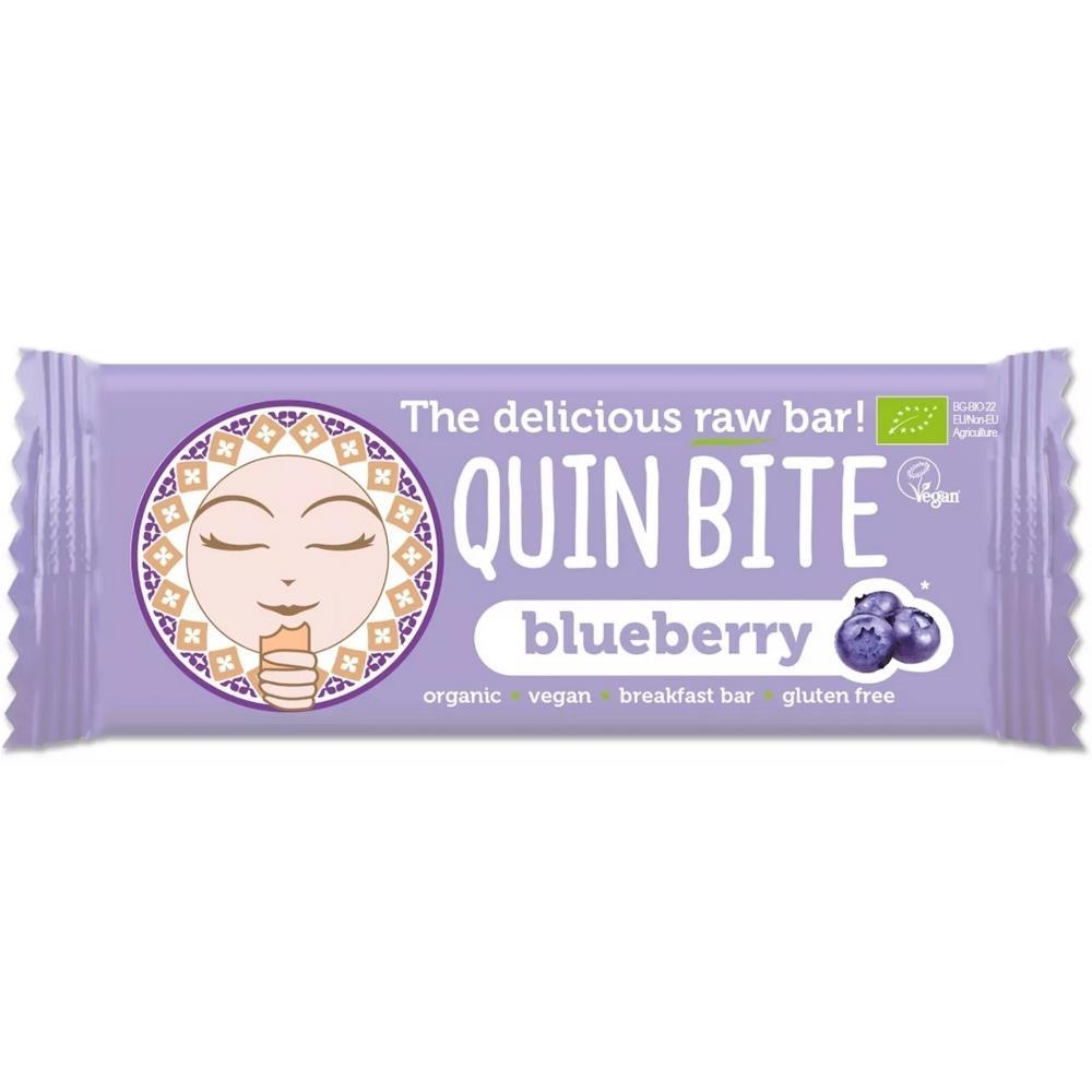 Quin Bite Bio Blueberry Bar 30G