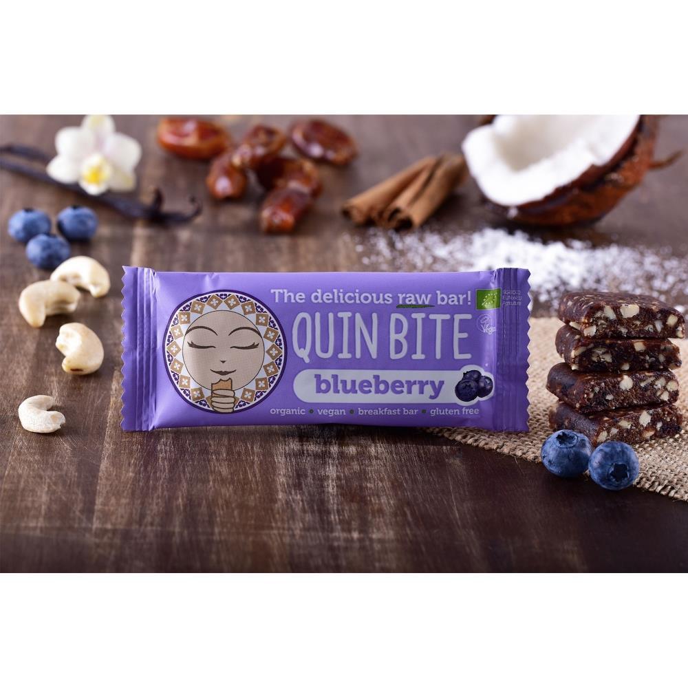 Quin Bite Bio Blueberry Bar 30G