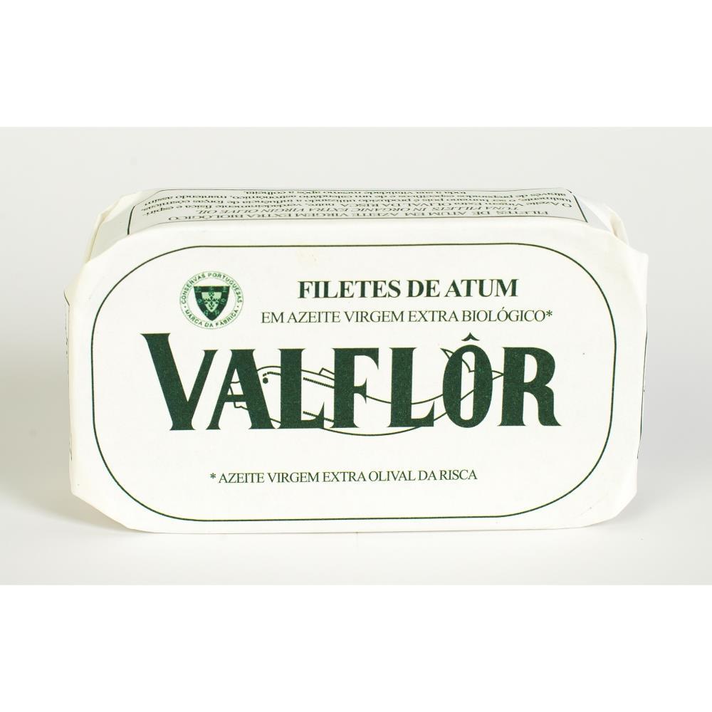 Tuna Fillets In Bio Valflôr Extra Virgin Olive Oil 120g