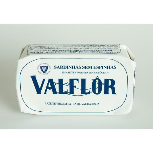Sardinhas Sem Espinha Em Azeite Virgem Extra Bio Valflôr 120g