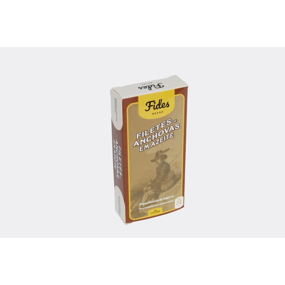 Anchovy fillets in Fides Olive Oil 50g