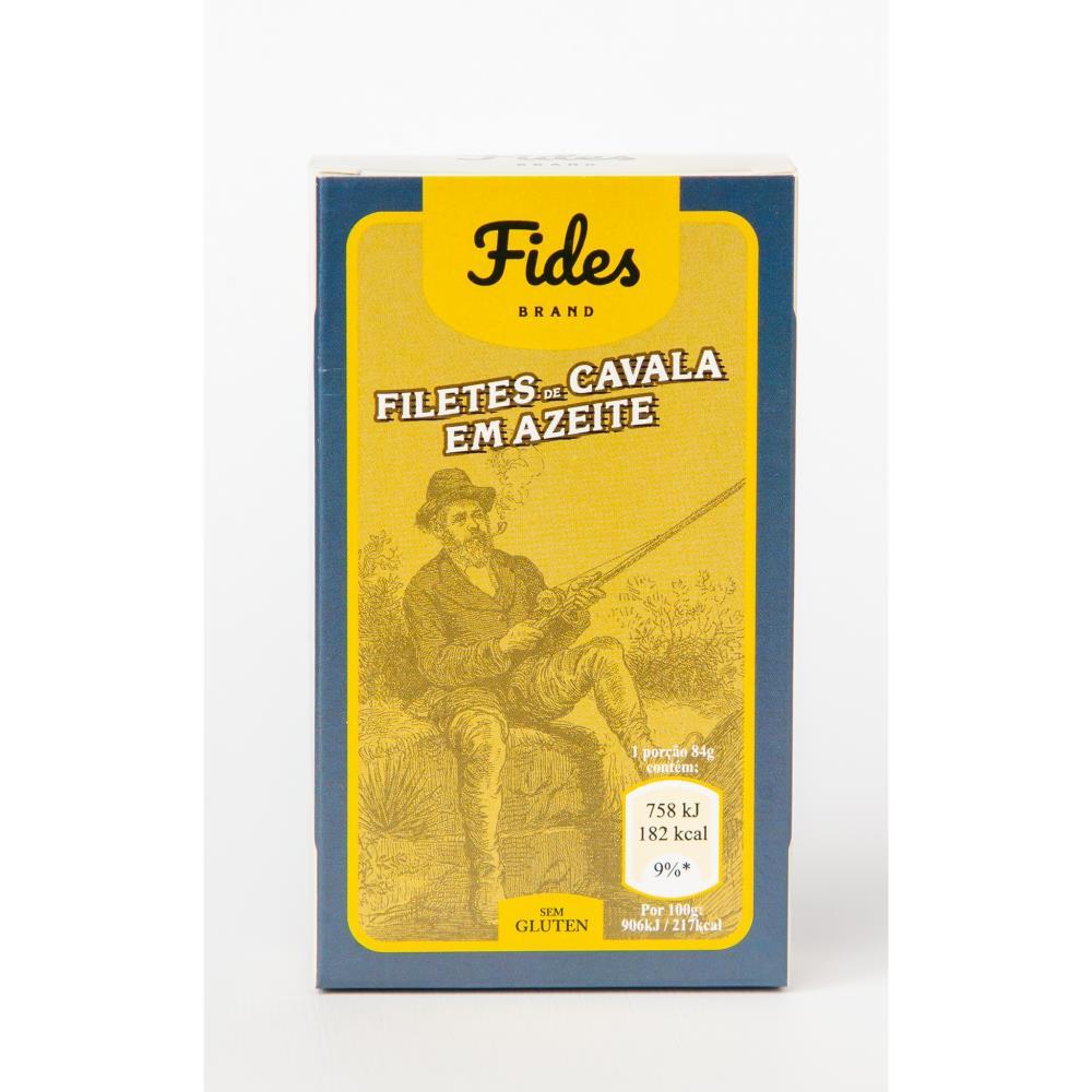 Mackerel Fillets In Fides Olive Oil 120g
