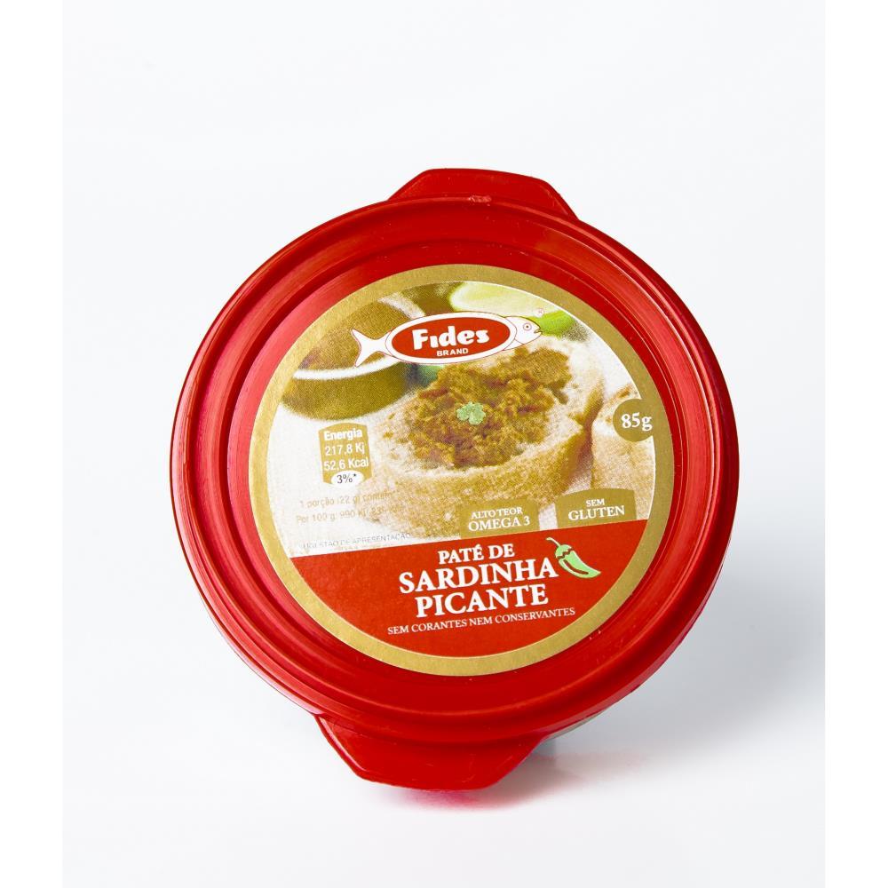 Paté De Sardinha Em Picante Fides 85g